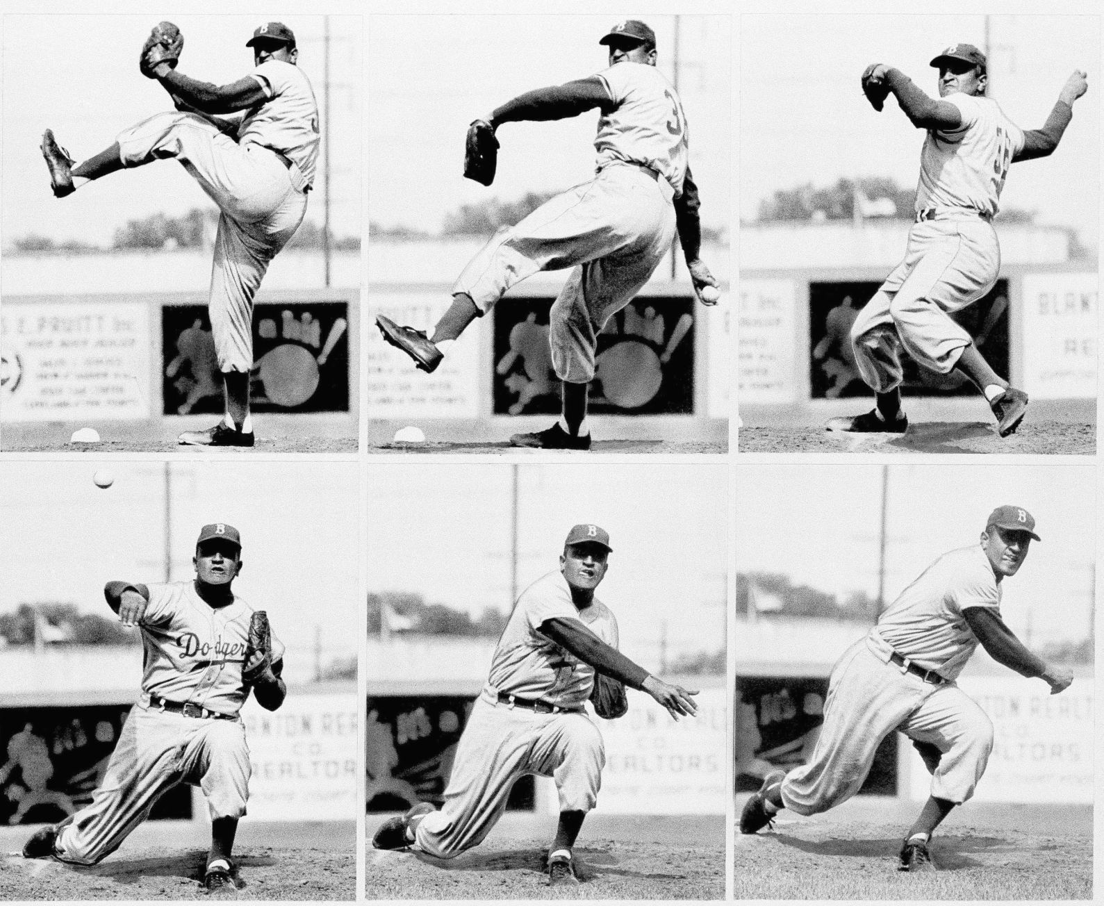 Newcombe Brooklyn Dodgers